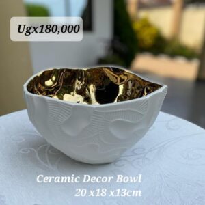 Ceramic decor bowl